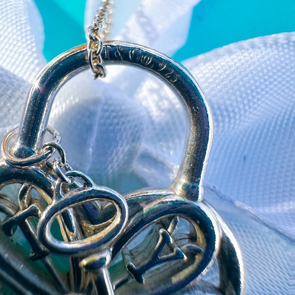 Tiffany & Co. Silver Filigree Heart Necklace - Picture 5 of 8